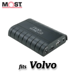 Bluetooth streaming, handsfree carkit, MP3, USB, AUX-IN Mr12volt adapteris Volvo XC90, V50, S40, C30, C70, S80, V70 ir XC70