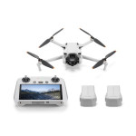 DJI Mini 3 Fly More Combo dronas su LCD