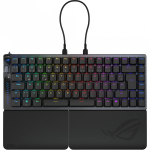 ASUS ROG Falcata Gaming-Tastatur, 75% Split, ROG HFX V2 Magnetic Switches - Schwarz