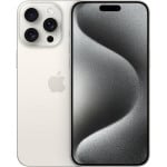 Apple iPhone 15 Pro Max 256GB (Ekspozicinė prekė) baltas