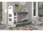 Dviaukštė vaikiška lova DOMINIK