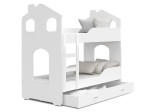 Dviaukštė vaikiška lova DOMINIK DOMEK