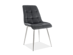 Kėdė CHIC CHROM VELVET