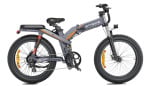 Dviratis 24" elektrinis Engwe X24 dviguba baterija pilkas