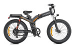 Dviratis 24  elektrinis sulankstomas Engwe X24 1000Wh dviguba baterija juodas