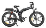 Dviratis 26" elektrinis Engwe X26 dviguba baterija juodas