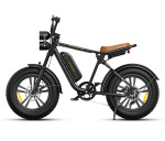 Dviratis 20" elektrinis Engwe M20 viena baterija juodas
