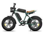 Dviratis 20" elektrinis Engwe M20 dviguba baterija žalias