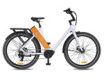 Dviratis 27,5" elektrinis Engwe P275 ST balta/oranžinė