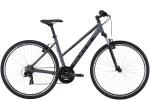 Dviratis 28" Bulls Pulsar Cross trapez 21g pilkas  - l