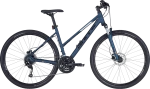 Dviratis 28 Bulls Crossbike 2 trapez 27g mėlynas   - l