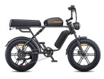 Dviratis 20" elektrinis Engwe M1 dviguba baterija juodas 