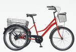 Dviratis 24   TRIKE PORTER 24  red bisan s