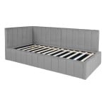 Lova Home4You Jasper, 90x200 cm, pilka