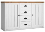 Komoda Prowansja K4S, balta