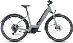 Elektrinis dviratis Cube Nuride Hybrid Performance 625 Allroad Easy Entry swampgrey'n'black 2025-58 cm