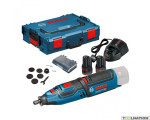 Bosch Professional GRO 12V-35 rotacinis įrankis + 2 akumuliatoriai 2,0Ah + L-Boxx - 06019C5001