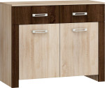 Komoda Hugo, ąžuolo/rudos spalvos