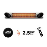 Infraraudonųjų spindulių šildytuvas Veito BLADE S, 2500W