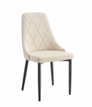 Kėdė Ava-2 Rhombi, smėlio spalvos