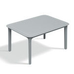 Lauko stalas Ferne Rimo praktiškas pilkas plastikas 77,5 x 57,5 cm