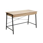 Rašomasis stalas Evelekt Hannes, 120x60x76 cm, smėlio