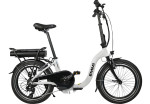 Elektrinis dviratis Blaupunkt Emmi 20", baltas