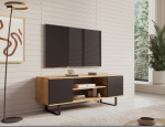 TV staliukas Herringbone, 135 cm, rudas