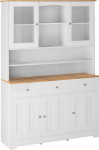 Bufetas Notio Living Kate, baltas/rudas
