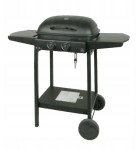 Dujinis grilis Master Grill & Party 100x50x28,5 cm, juodas