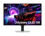 Monitorius - Samsung Odyssey OLED G8 32", 3840x2160, 240Hz, 99% DCI-P3, Sidabrinis