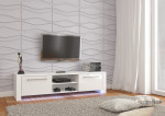 TV staliukas Helix, baltas