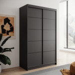 Spinta Lizi, 120x58x200 cm, juoda