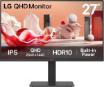 LG 27BA54QB-B, LED monitor - 27 - black, QHD, IPS, HDMI, DP, USB hub