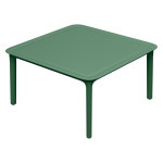 Lauko kavos staliukas „Ferne Rimo“ pušies žalios spalvos plastikas 77,5x77,5 cm