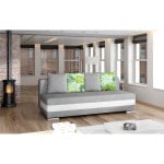 Sofa NORE Calia, pilka/balta