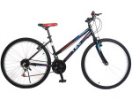 Kalnų dviratis TEC MTB 26, juoda/mėlyna/raudona