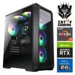 INTOP AQUA Ryzen 7 7700X 32GB DDR5 500SSD M.2 NVME RTX5060Ti 8GB no-OS