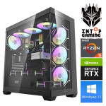 INTOP Ryzen 5 7500F 16GB DDR5 1TB SSD M.2 NVME RTX5060 8GB WIN11