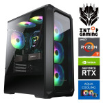 INTOP AQUA Ryzen 7 7700X 16GB DDR5 2TB SSD M.2 NVME RTX5060 8GB no-OS