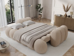 Sofa-lova Eltap Cotonn, 256x119x105 cm, smėlio