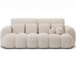 Sofa-lova Eltap Cotonn, 256x119x105 cm, smėlio