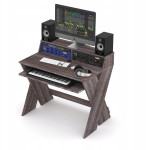 Rašomamsis stalas Glorious Sound Desk Compact, 101.6x65x93 cm, riešutmedžio spalvos