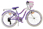 Vaikiškas dviratis Volare Lovely, 24", violetinis
