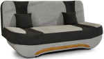Sofa NORE Ewa II, pilka/juoda