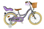 Vaikiškas dviratis Volare Blossom, 16", violetinis