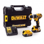 Smūginis suktuvas-gręžtuvas DeWalt DCD796P2 18 V 2x5,0 Ah akum.