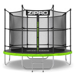 Batutas Zipro 8FT, 252 cm, su vidiniu apsauginiu tinklu