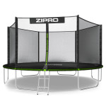 Batutas ZIPRO 14FT, 435 cm, su išoriniu apsauginiu tinklu