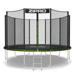 Batutas ZIPRO 12FT, 374 cm, su išoriniu apsauginiu tinklu
